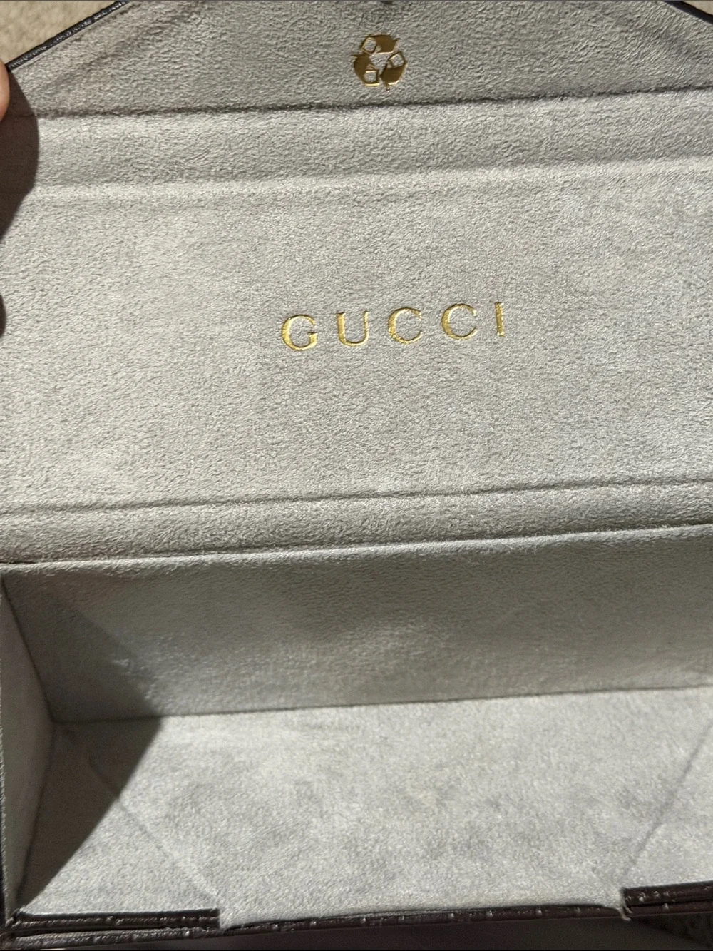 Gucci GG3574/S Brown Gradient Sunglasses w/ Original Case & Dust Cloth